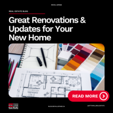 Great Renovations & Updates for Your New Home